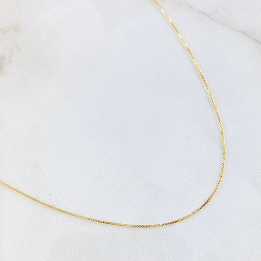 Cadena Veneciana 0.95gr / 19 3/4 in / Oro Amarillo +3 18K ©