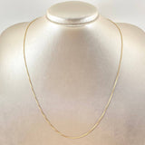 Cadena Veneciana 1gr / 19 3/4 in / Oro Amarillo +3 18K ©