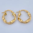 Candongas Charin 1.55gr / 3/4 in / Oro Amarillo 18K &