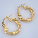Candongas Charin 1.55gr / 3/4 in / Oro Amarillo 18K &