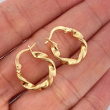 Candongas Deis 1.55gr / 3/4 in / Oro Amarillo 18K &