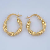 Candongas Deis 1.55gr / 3/4 in / Oro Amarillo 18K &