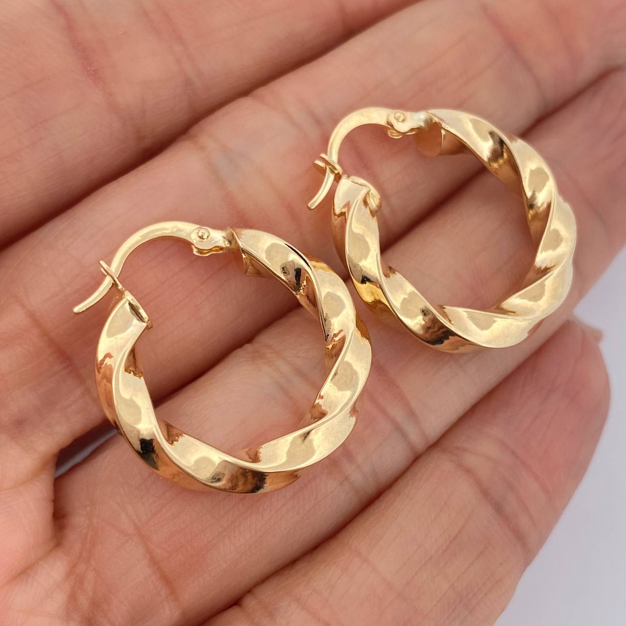Candongas Kari 2.65gr / 1 in / Oro Amarillo 18K &