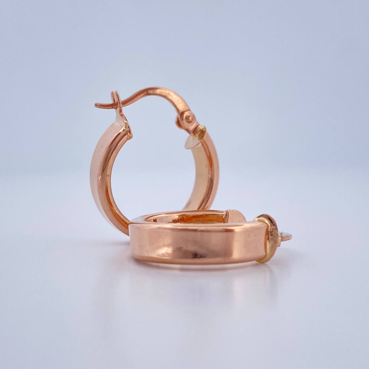 Candongas Diani 2gr / 3/4 in / Oro Rosa 18K &