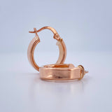 Candongas Diani 2gr / 3/4 in / Oro Rosa 18K &