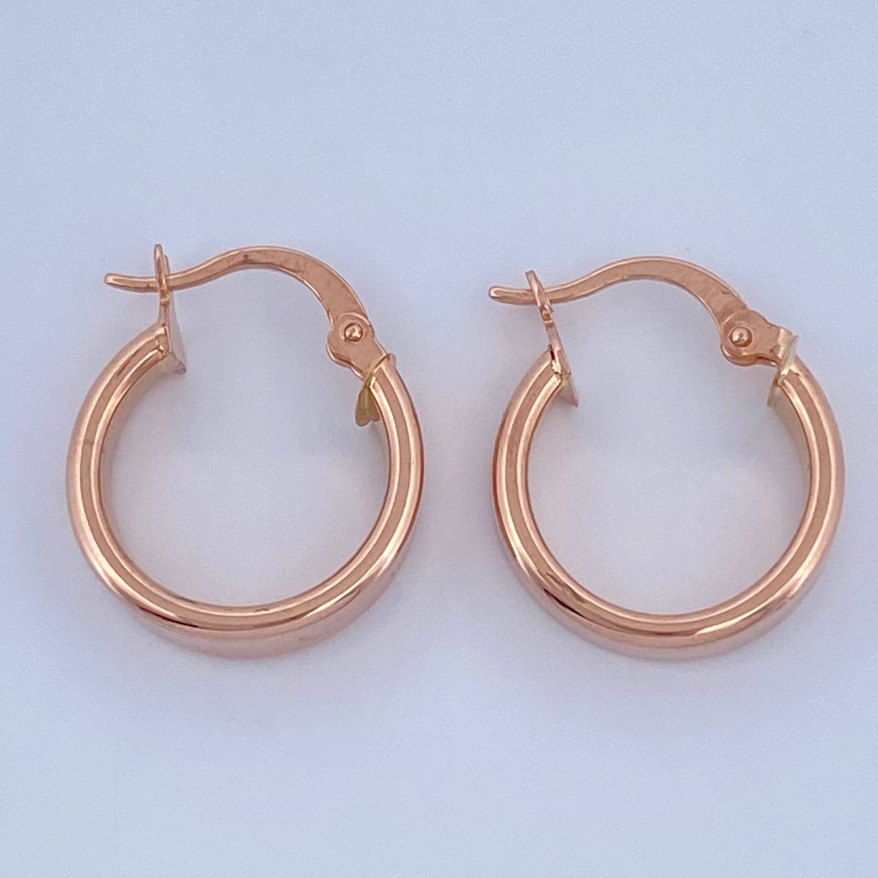 Candongas Diani 2gr / 3/4 in / Oro Rosa 18K &