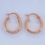 Candongas Diani 2gr / 3/4 in / Oro Rosa 18K &