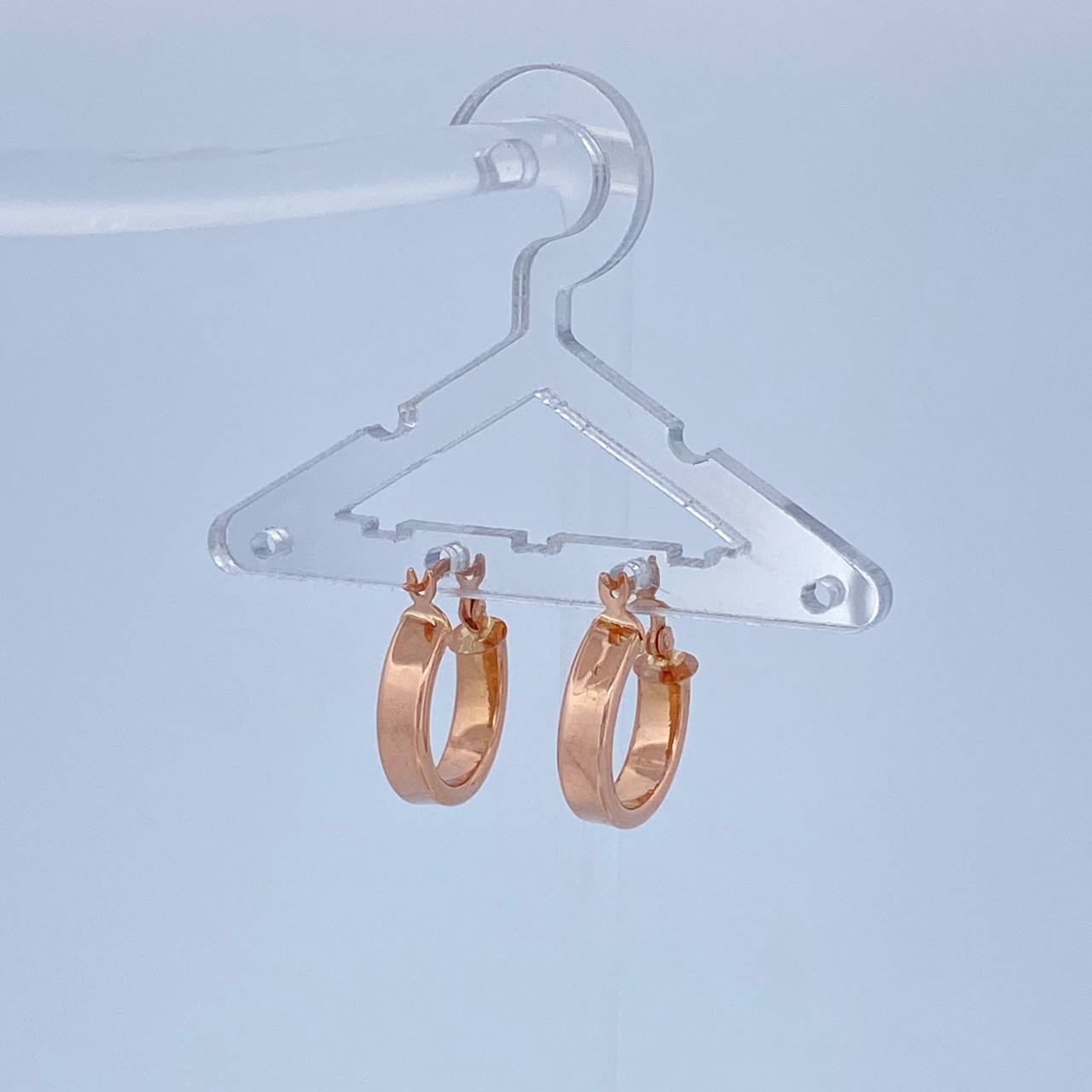 Candongas Diani 2gr / 3/4 in / Oro Rosa 18K &