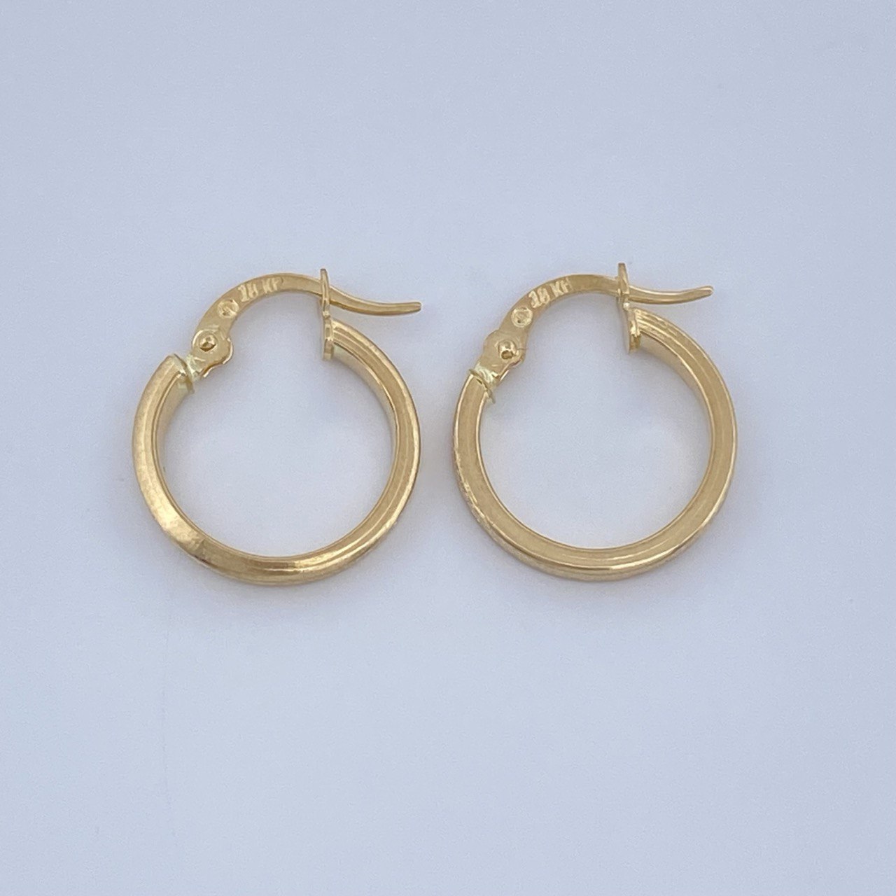 Candongas Tribal 1.05gr / 3/4 in / Oro Amarillo 18K &