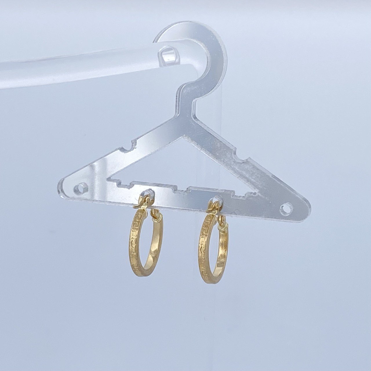 Candongas Tribal 1.05gr / 3/4 in / Oro Amarillo 18K &