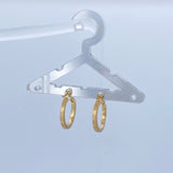 Candongas Tribal 1.05gr / 3/4 in / Oro Amarillo 18K &