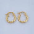 Candongas Carly 0.9gr / 3/4 in / Oro Amarillo 18K &