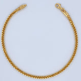 Franco Bracelet 3.6gr / 7.9in / +3 18K Gold $