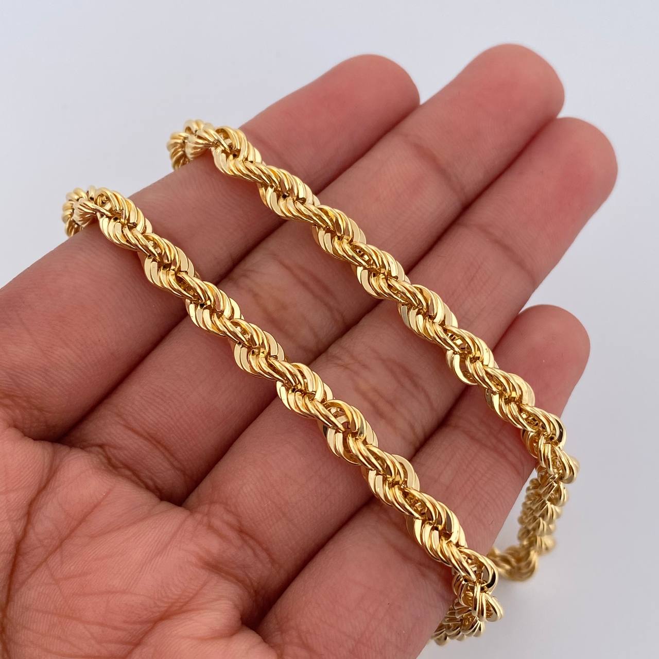 Rope Chain 15.65gr / 66cm / +3 18K Gold $