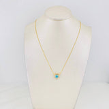Venetian Chain Set + Heart Moissanite Pendant 1.02 cts / 2.45g / 16 in 18K Yellow Gold
