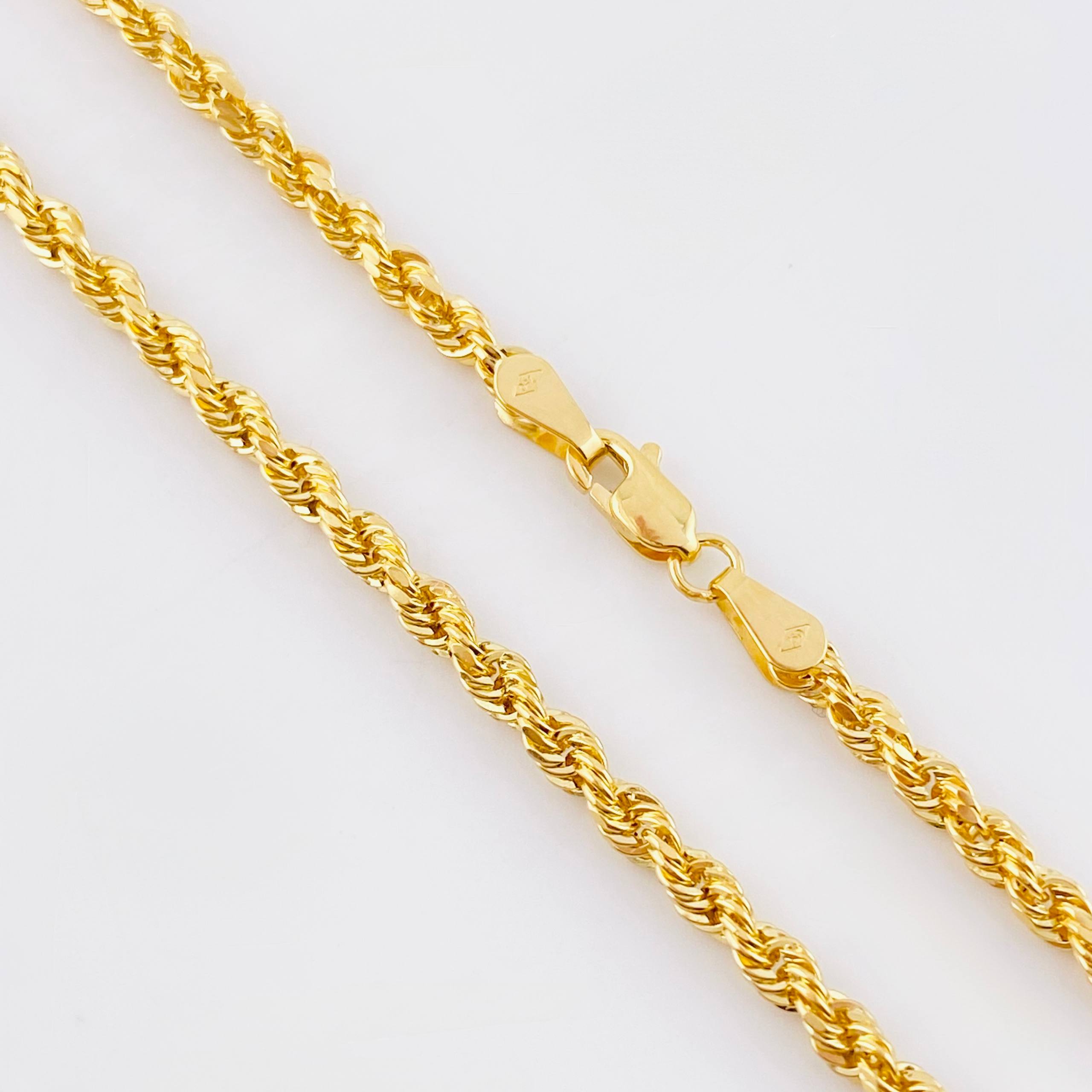 Rope Chain 6.05gr / 23 1/2 in / 2.8mm Yellow Gold +3 18K