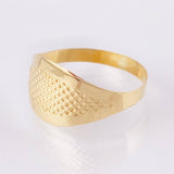 Dotted Mesh Ring 1.4gr / T8 / Yellow Gold 18K