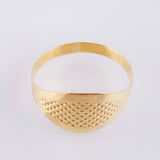 Dotted Mesh Ring 1.4gr / T8 / Yellow Gold 18K