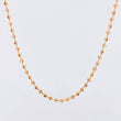 Cadena Militar Media Luna 10.65gr / 23 1/2 in / 3mm Oro Rosa Nac.Esp. 18K ©