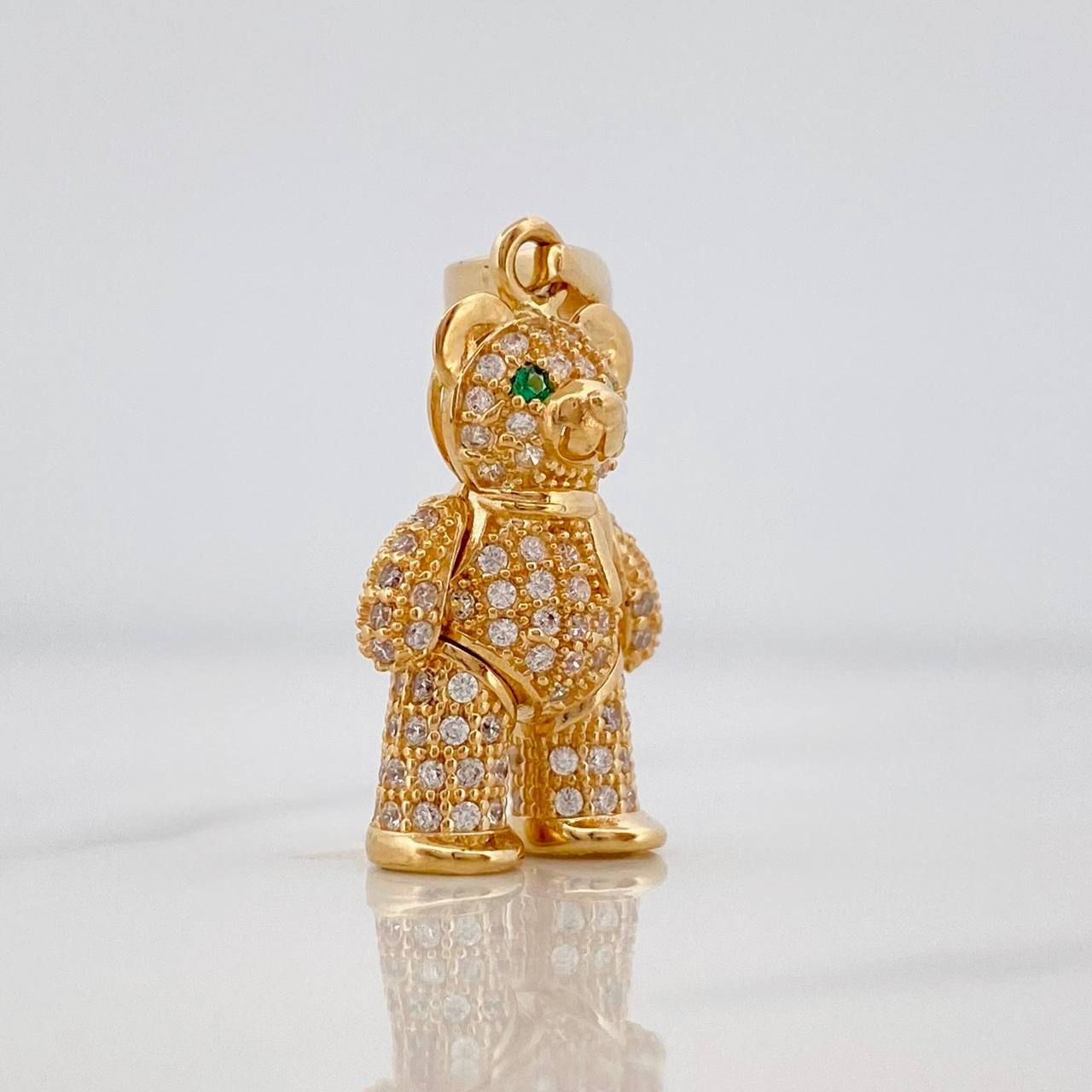 Dije Oso Articulado 4.75g / 1 1/4 in Oro Amarillo 18K