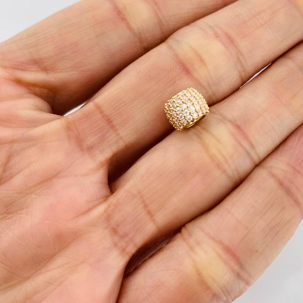 Herraje Cilindro 1.05g / 1/4 in Oro Amarillo 18K