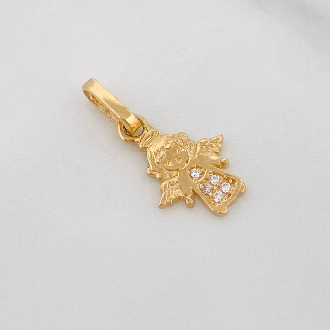 Dije Ángel 0.75g / 3/4 in Oro Amarillo 18K