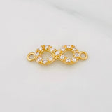 Charm Infinity 0.85g / 3/4 in Yellow Gold 18K