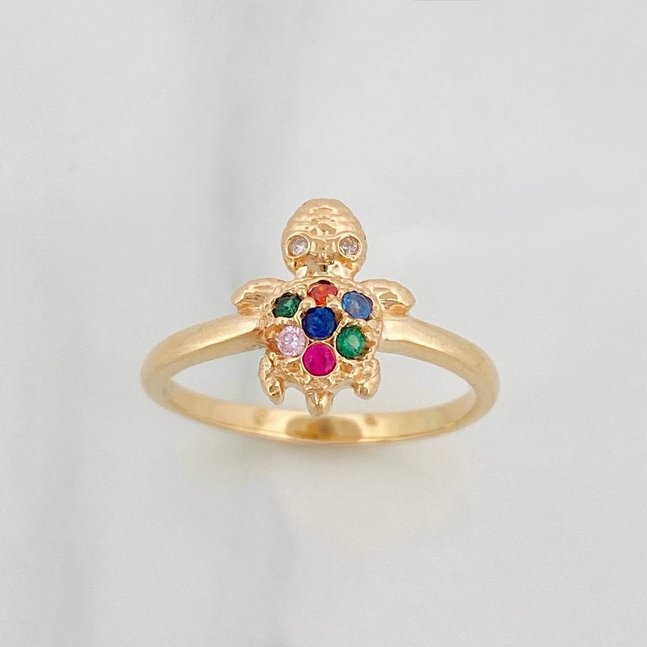 Anillo Tortuga 2.75g / T6 Oro Amarillo 18K