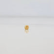 Diamond Cut Bead 3mm Yellow Gold 18K