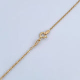 Classic Link Chain Clover 4.95gr / 18.7in / 18K Gold $