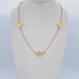Classic Link Chain Clover 4.75gr / 18.7in / 18K Gold $