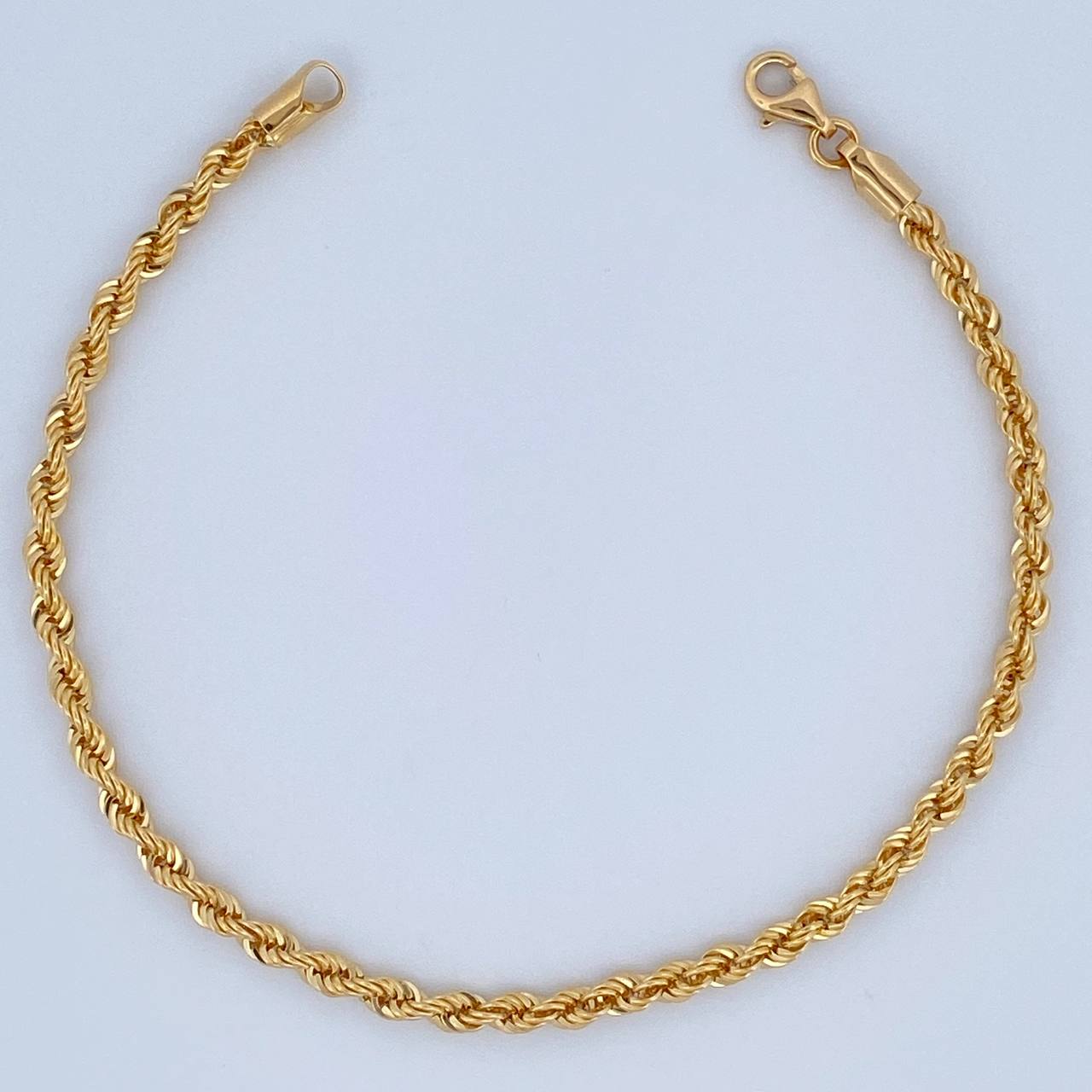 Rope Bracelet 3.05gr / 8.0in / +3 18K Gold $