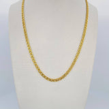 Wheat Chain 4.95gr / 23.4in / +3 18K Gold $