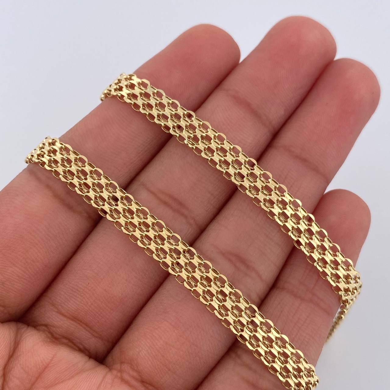 Cadena China 7.2gr / 60cm / +0 Oro 18K $