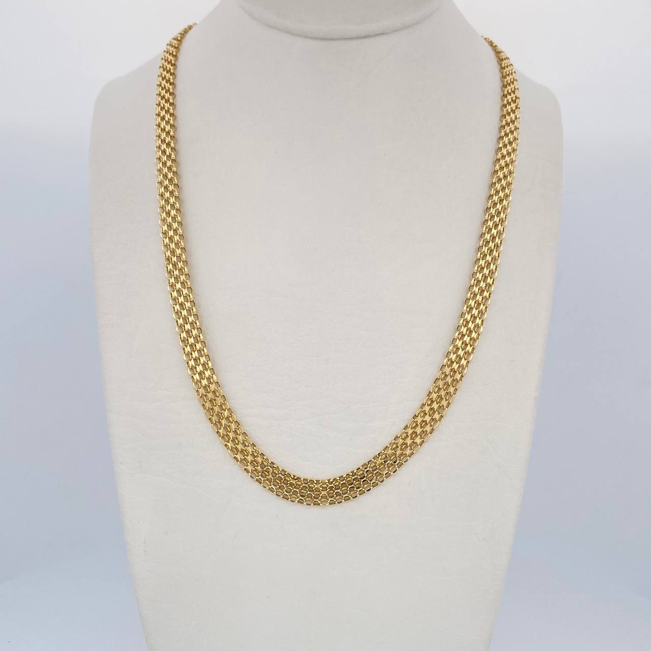 Cadena China 7.2gr / 60cm / +0 Oro 18K $