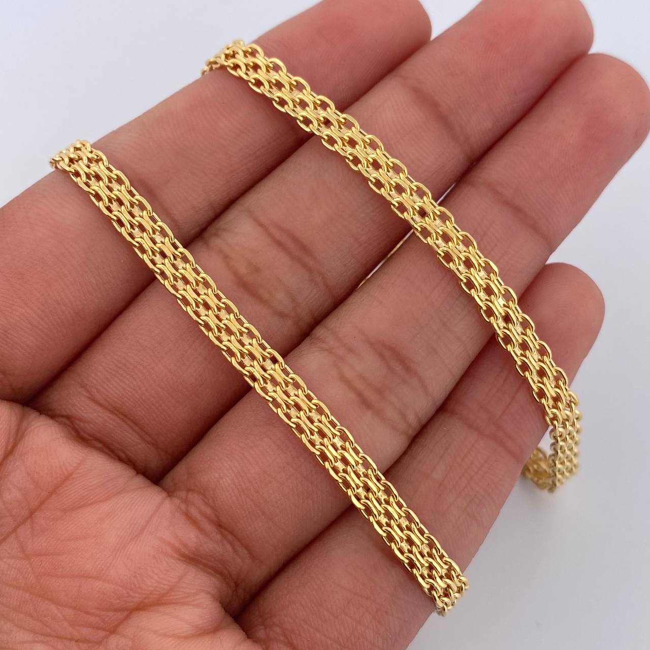 Bismark Chain 4.8gr / 19.8in / +1 18K Gold $