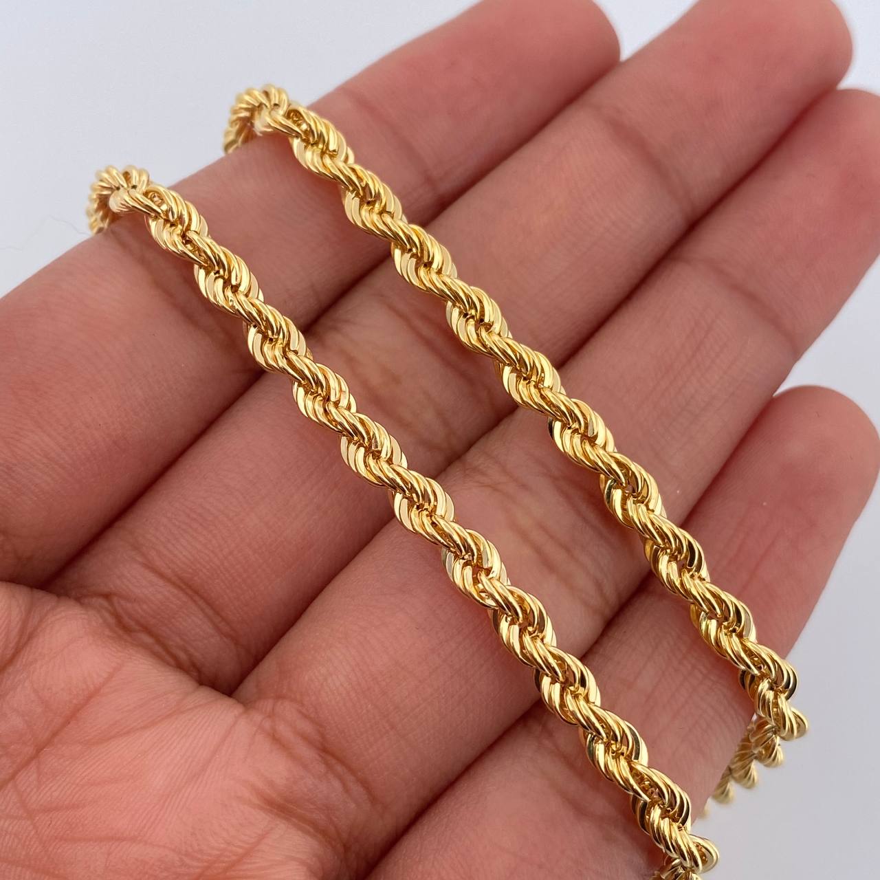 Rope Chain 9gr / 25.8in / +3 18K Gold $
