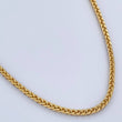 Cadena Franco 8.65gr / 59.6cm / +3 Oro 18K $