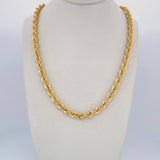 Rope Chain 15.65gr / 66cm / +3 18K Gold $