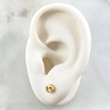 Stud Earrings GC 0.85gr / 18K Gold