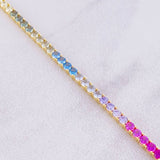 Tennis Bracelet 7.65g / 7 in / 2.85mm Yellow Gold 18K