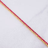 Tennis Bracelet 3.75g / 6 1/2 in / 1.8mm Yellow Gold 18K