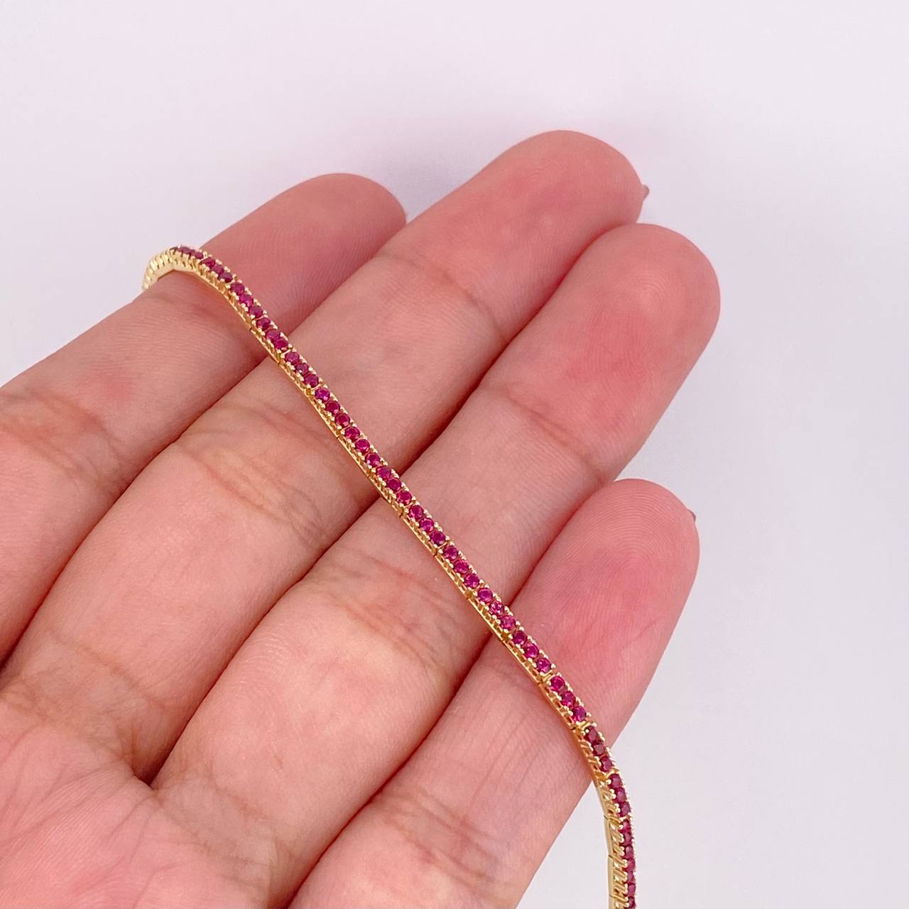 Tennis Bracelet 3.9g / 7 in / 1.8mm Yellow Gold 18K