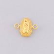 Herraje Virgen de Guadalupe 0.25g / 1/2 in Oro Amarillo 18K