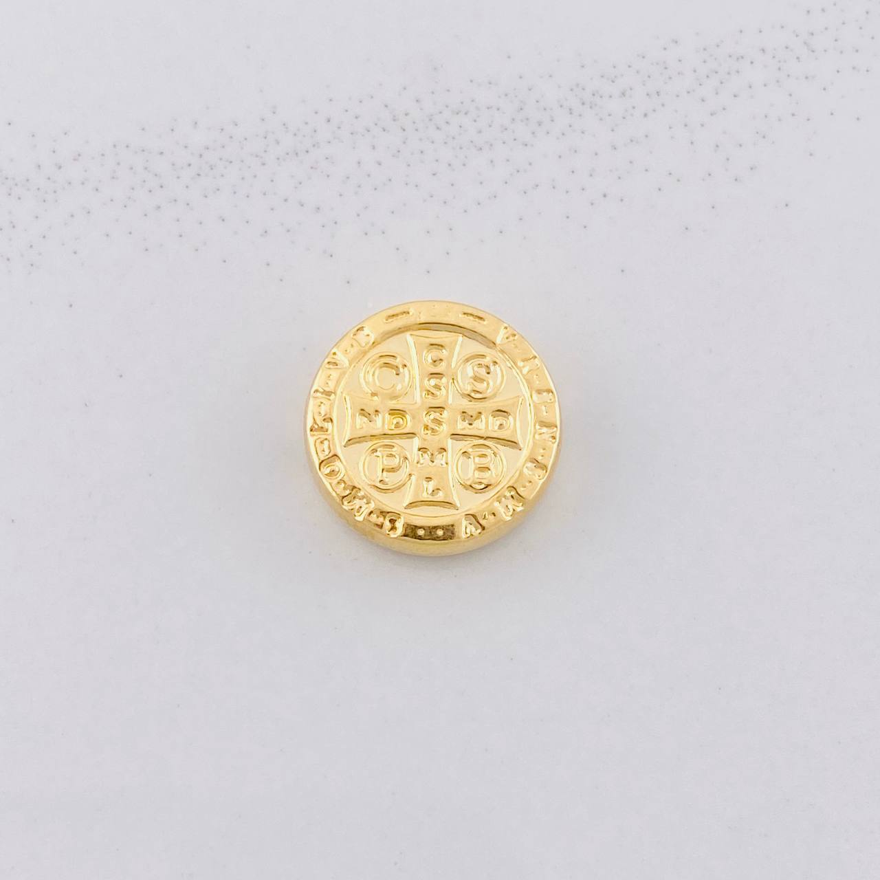 Herraje San Benito 0.8g / 1/2 in Oro Amarillo 18K