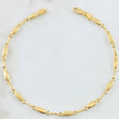 Pulso Oval Ojiva 3.4gr / 8 1/2 in / Oro Amarillo 18K *