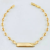 Pulso Bebé GC 2.25gr / 6 in / Oro Amarillo 18K