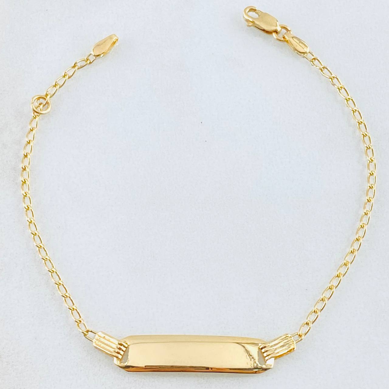 Pulso Bebé Espiga 1.65gr / 6 in / Oro Amarillo 18K
