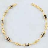 Pulso Rústico 4.55gr / 8 1/2 in / Oro Amarillo 18K