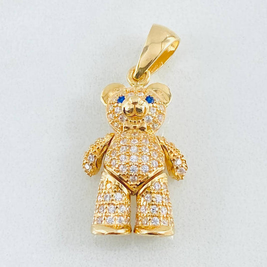 Dije Oso Articulado 4.75gr / 1 1/4 in / Oro Amarillo 18K